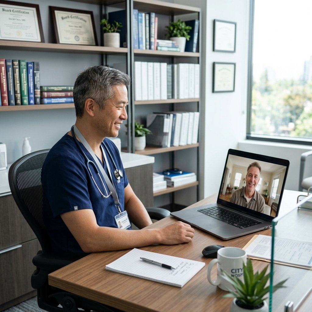 AHM Clinical telehealth consultation